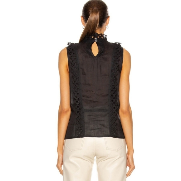 Frame Sleeveless Blouse Small - NWT - Picture 6 of 15